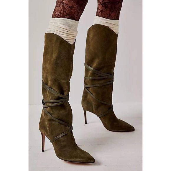 SCHUTZ Shoes - NWT Schutz Maryana Lace Up Boots Size 7